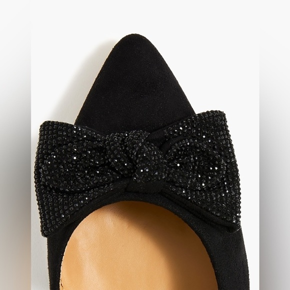 J Crew Crystal bow kitten heels BU514 - Picture 2 of 7